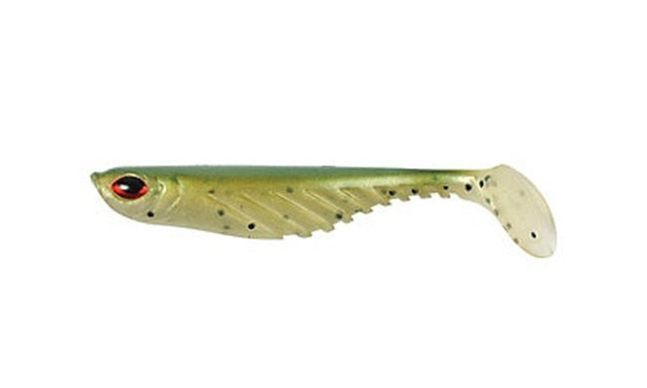 Berkley PowerBait Ripple Shad, 3" Green Back Pearl, 10 Pk