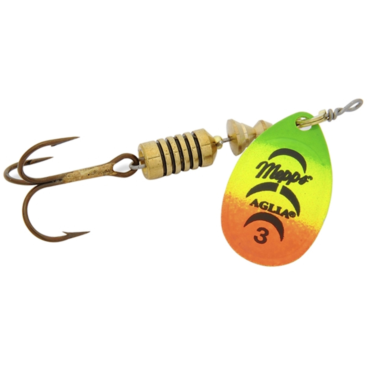 Mepps Aglia In-Line Spinner, 1/4 Oz, Firetiger