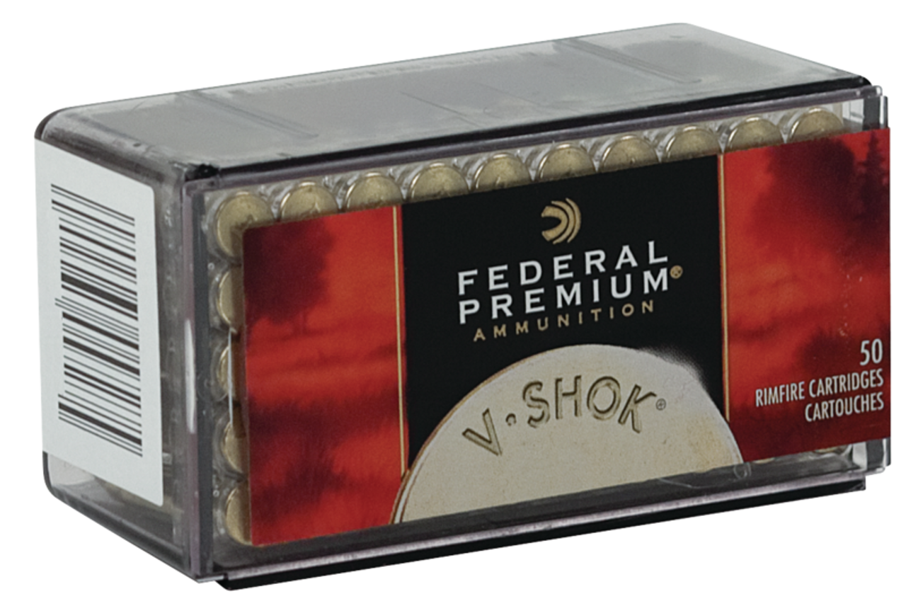 Federal Premium V-Shok 22 Win Mag Speer TNT, 30 Gr JHP, 50 Rds