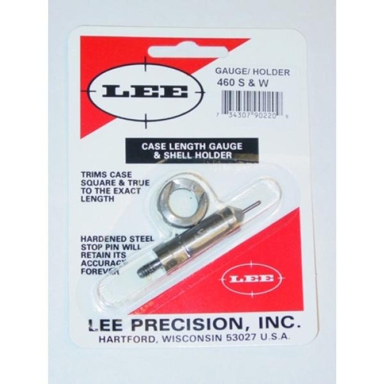 Lee Precision 460 S&W CASE GAUGE & SHELL HOLDER