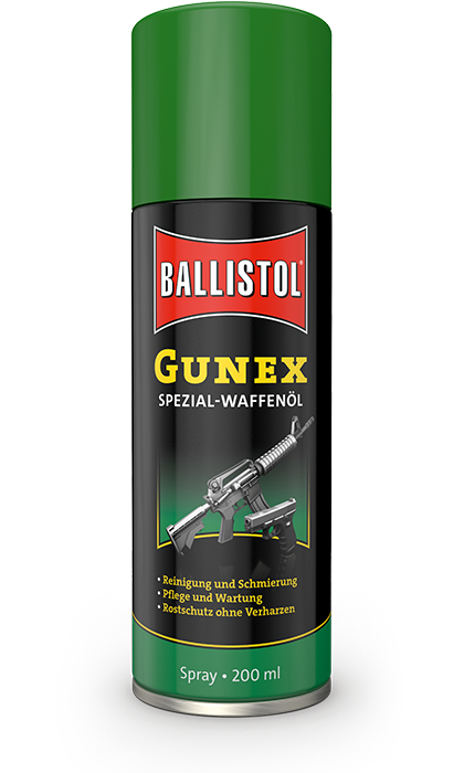 Ballistol Gunex Gun Care Oil Spray, 200 mL