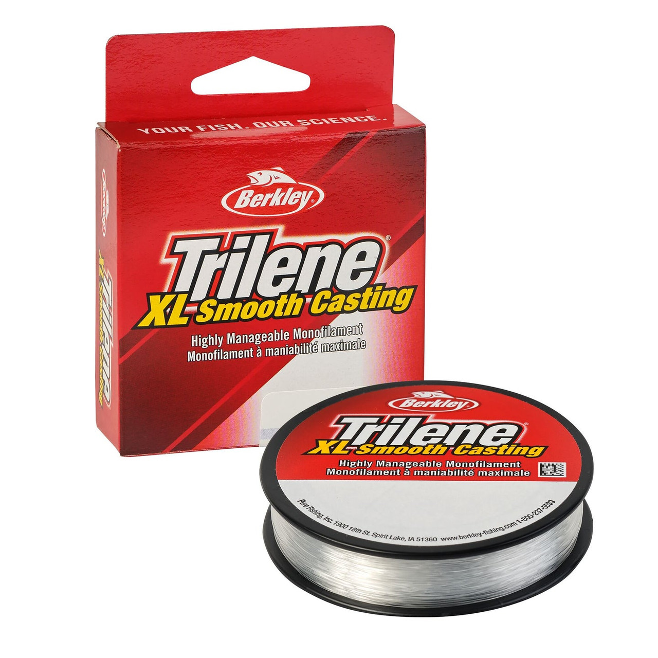 Berkley XLPS14-15 Trilene XL Mono 14 Lb, 110 Yd, Clear