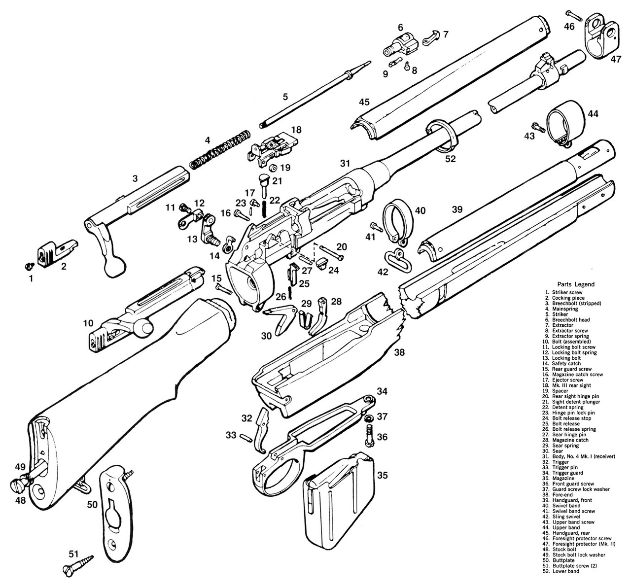 Lee-Enfield No. 4/No. 5 Replacement Magazine, .303