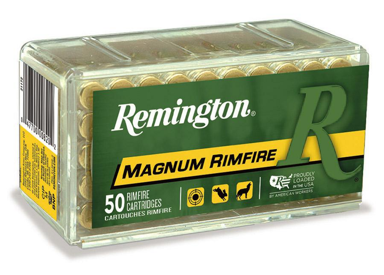 Remington 22 Win Mag, 40 Gr, JHP, 50 Rds