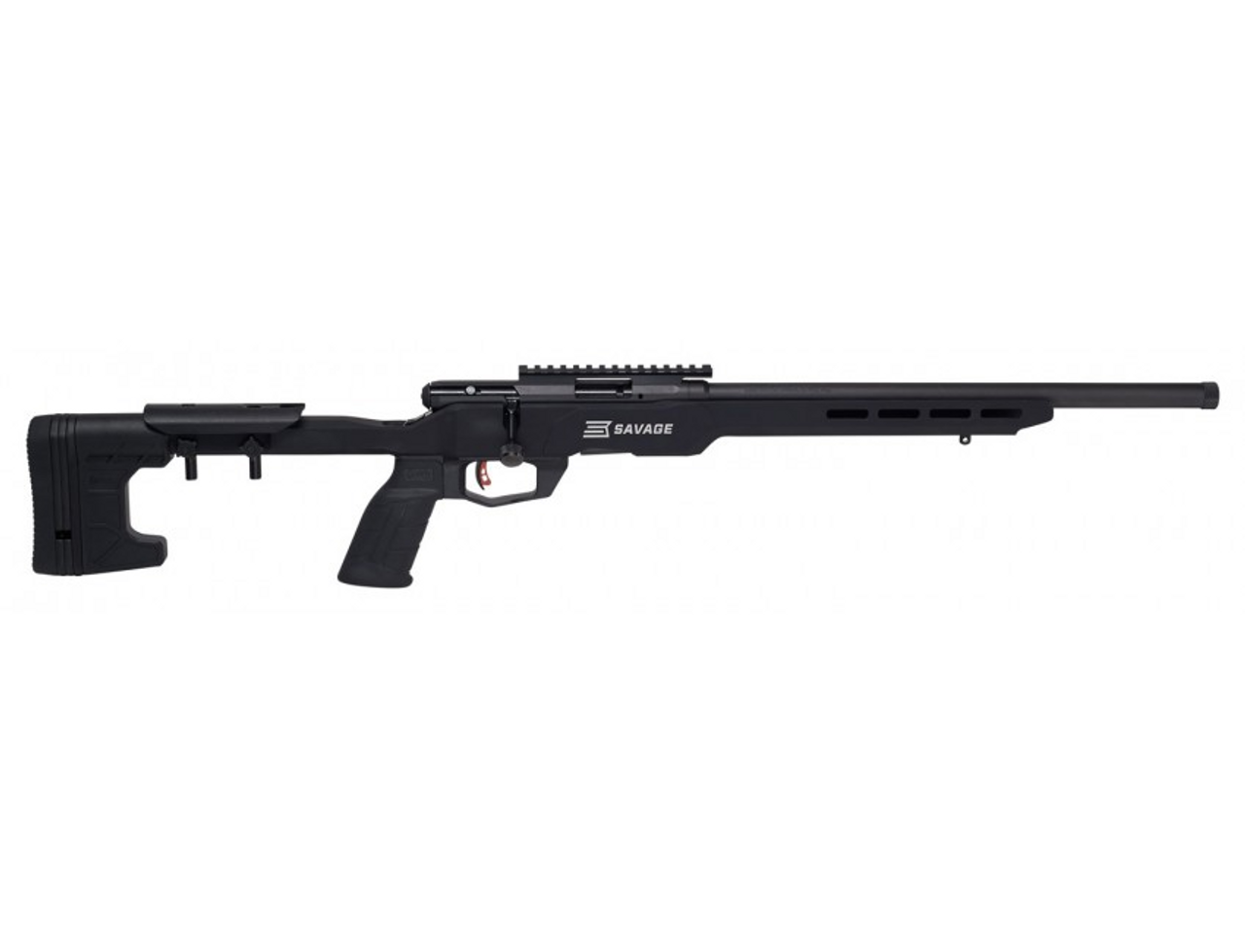 Savage B22 Precision 22 LR, 18" Barrel, Black