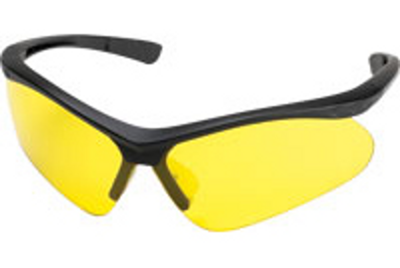 Champion Ballistic Shooting Glasses, Yellow Lens