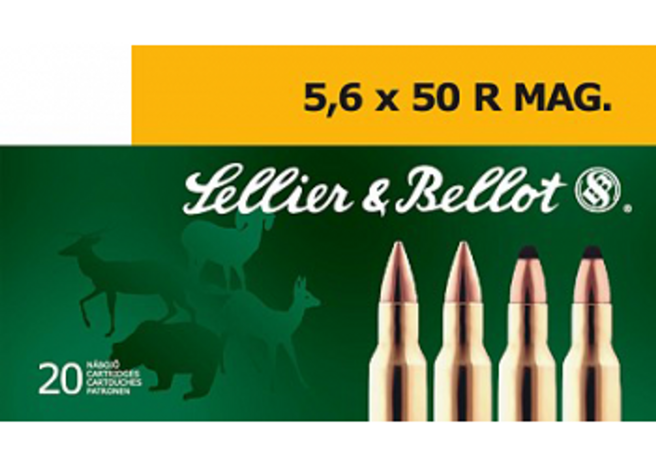 Sellier & Bellot 5.6x50R Magnum 50 gr SP, 20 Rds - SFRC