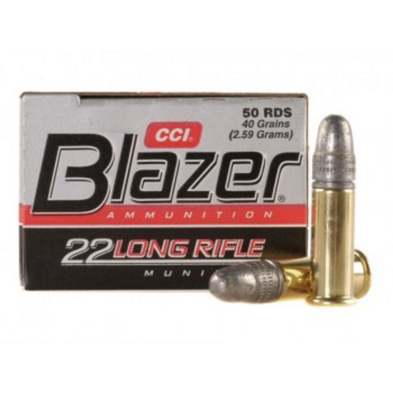 CCI Blazer .22LR 40 Grain Rimfire, LRN, 50 Rds