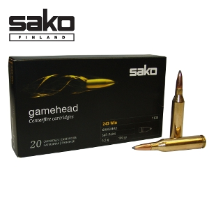 Sako Gamehead .243 Win 100 Gr, SP, 20 Rds 113E