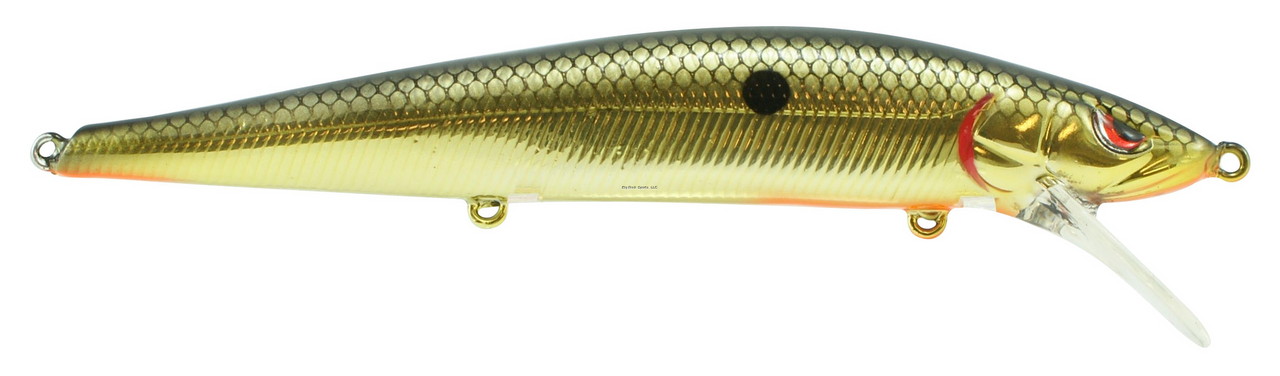 SPRO McStick Jerkbait, 4 1/2", 1/2 Oz, #5, Gold Black