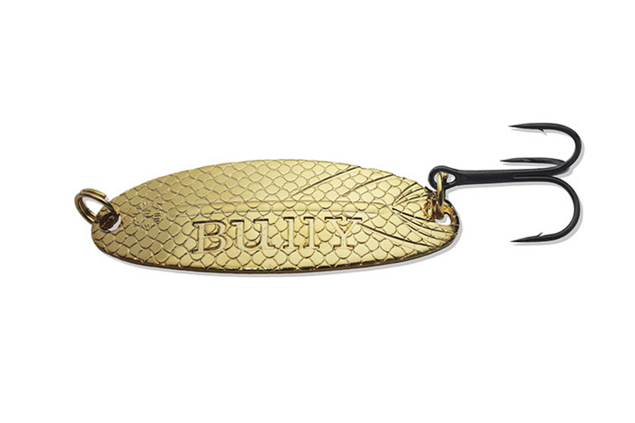 Williams Bully B52 Spoon, Gold Nu-Wrinkle