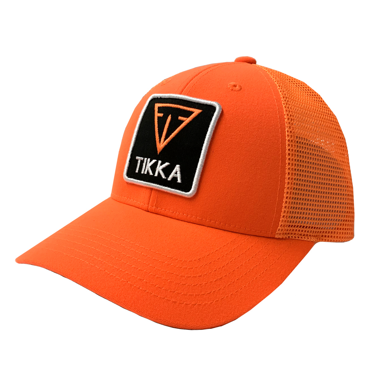 Tikka Mesh Structured Trucker Hat, Blaze Orange