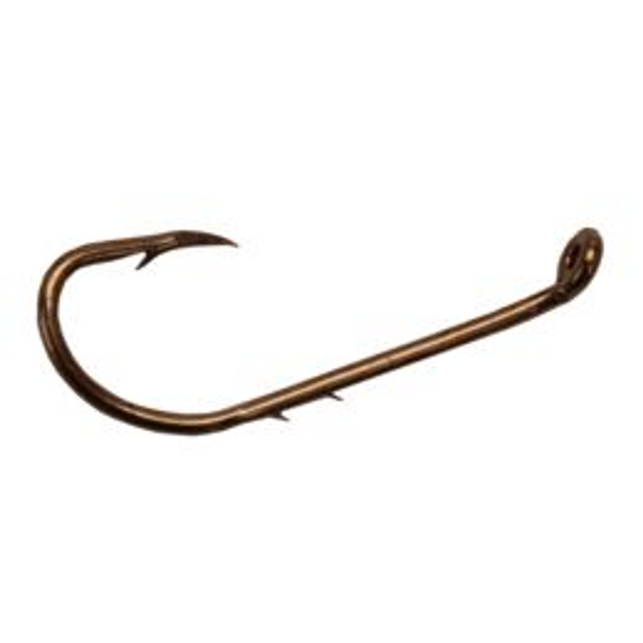 Eagle Claw Lake and Stream Baitholder Hook, Sz 6, Bronze, 10 Pk