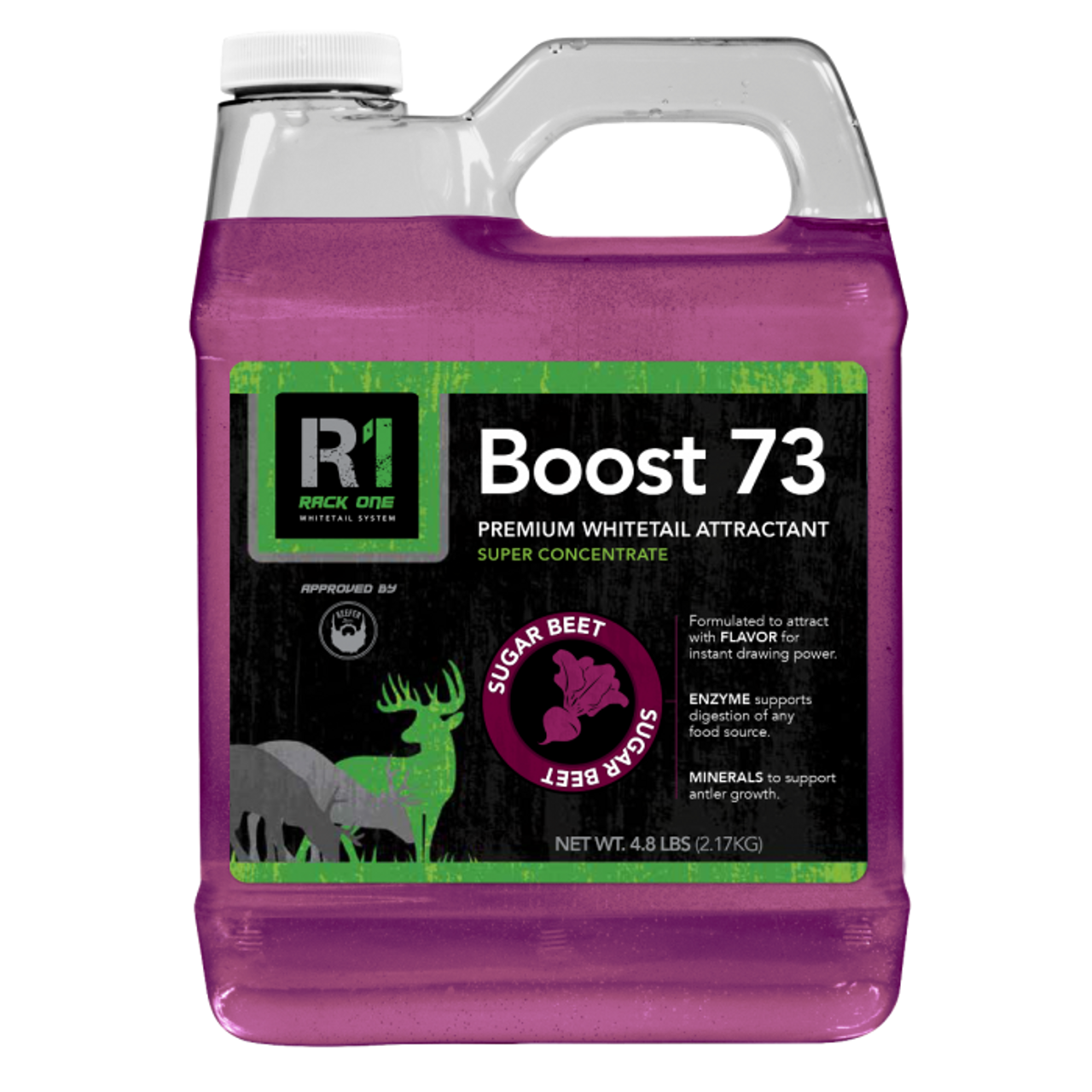 Rack 1 Boost 73 Sugar Beet Attractant, 4.8Lb Jug