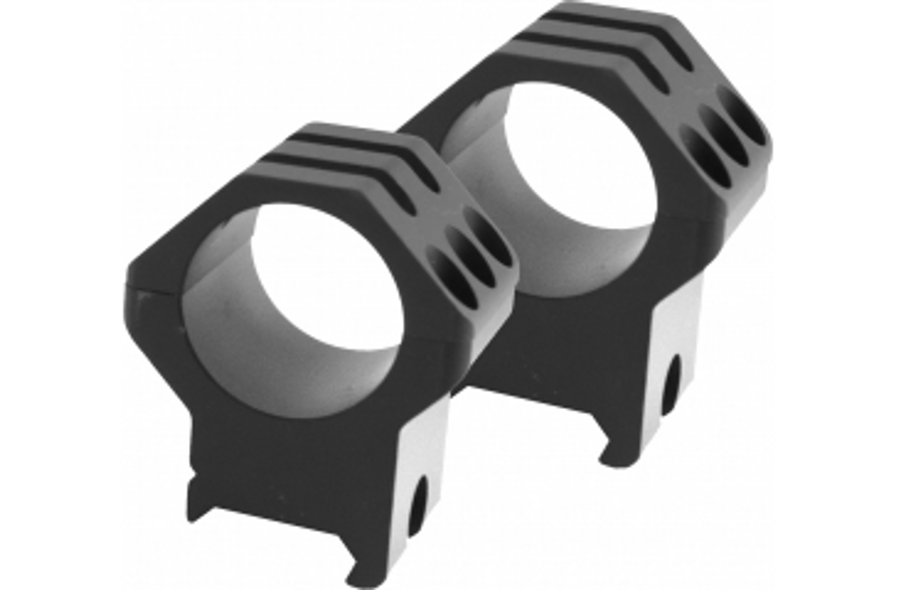 Weaver 6-Hole Picatinny Rings, 30mm Low, Black Matte