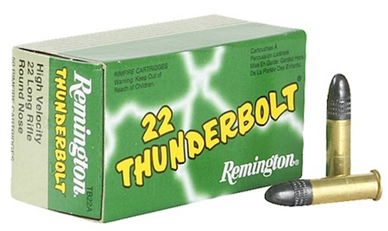 Remington Thunderbolt HV 22LR Box of 50 Rounds