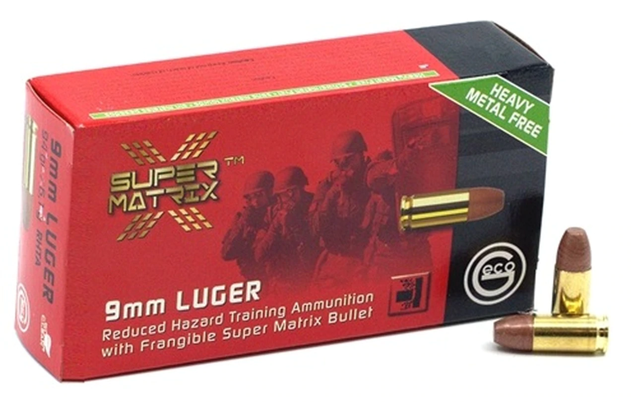 Geco 9mm Super Matrix Frangible 94 Gr, 50 Rds