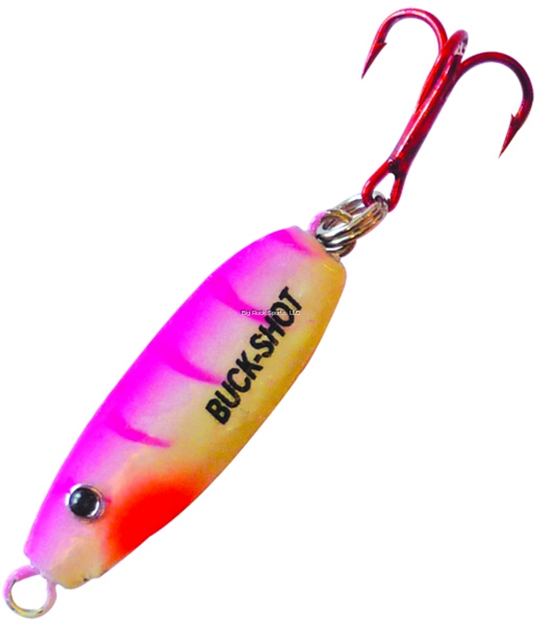 Northland UV Buck-Shot Spoon, 1/4 Oz, Pink Tiger