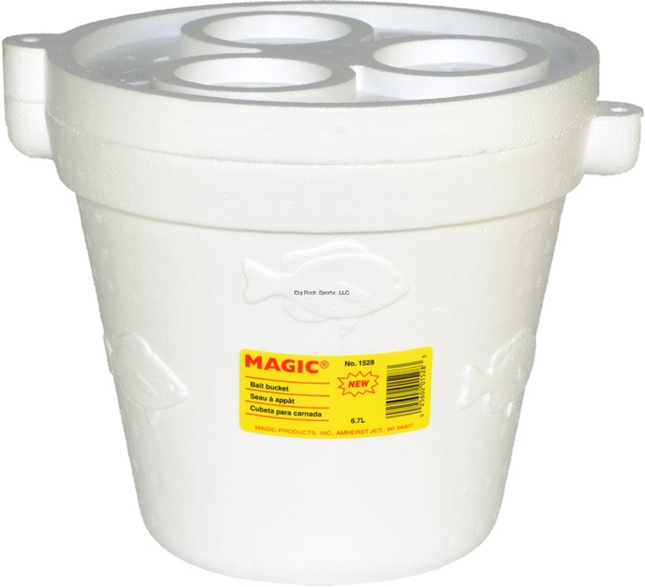 Magic Foam Minnow Bucket, 6.7 L