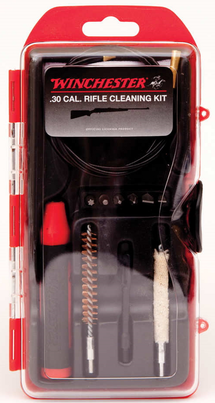 GunMaster Winchester 30 Cal Rifle Cleaning Kit, W 6 Drivers, 12 Pc