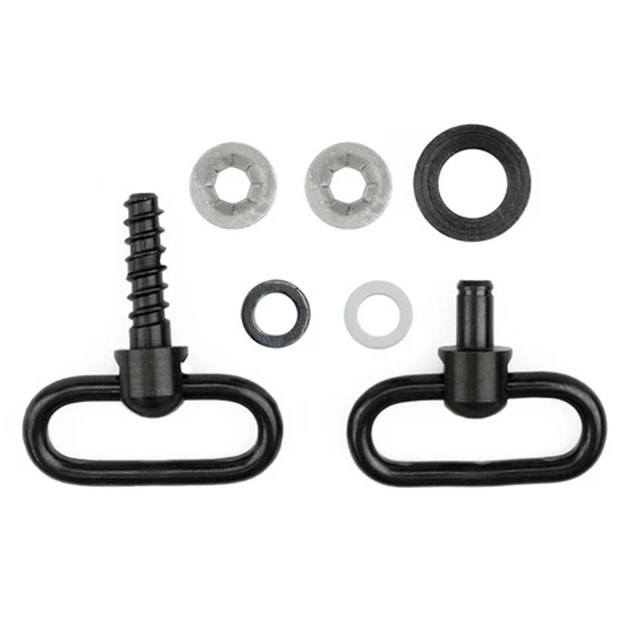 Grovtec Non-Detachable Locking Swivel Set for Pumps/ Autos, Blk