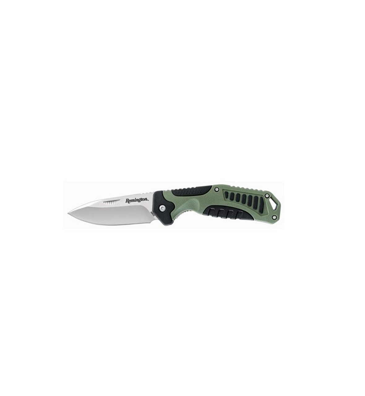 Remington Buck Knife, 3.25" Blade Folding, Green