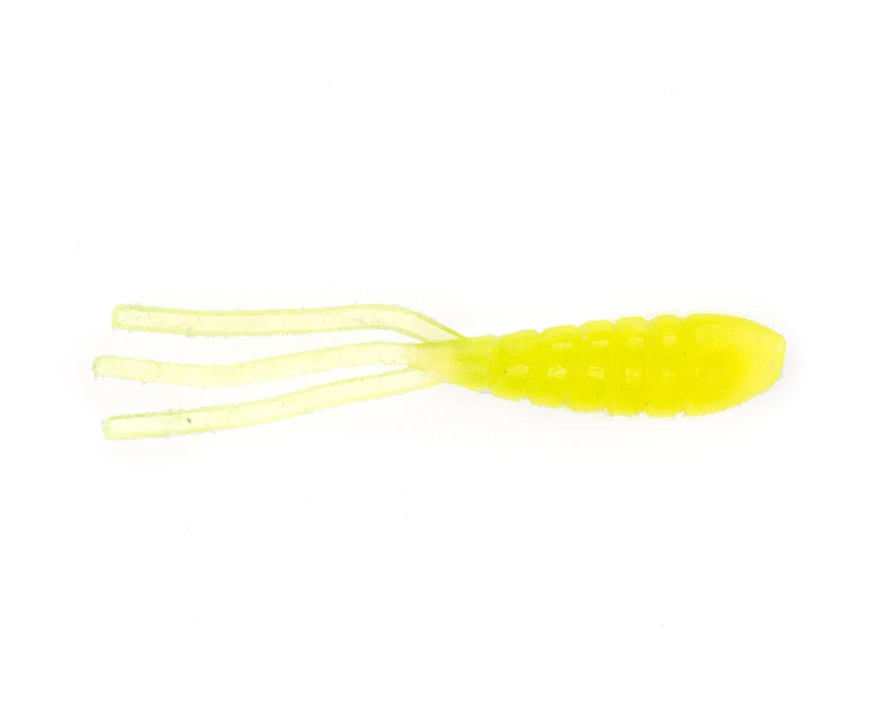 Set The Hook Shrimp Maggot, 1" Chartreuse, 25 Pk