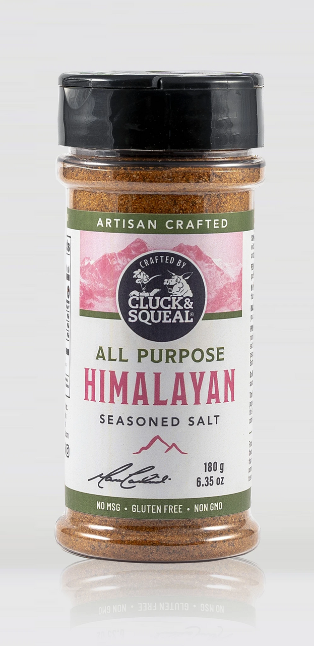 Cluck & Squeal All Purpose Himalayan Seasoned Salt, 180 g