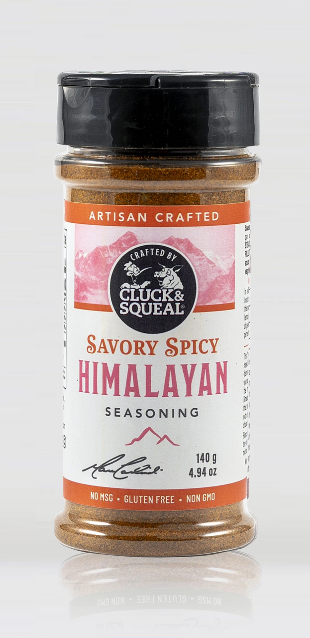 Cluck & Squeal Savory Spicy Himalayan Seasoning, 140 g