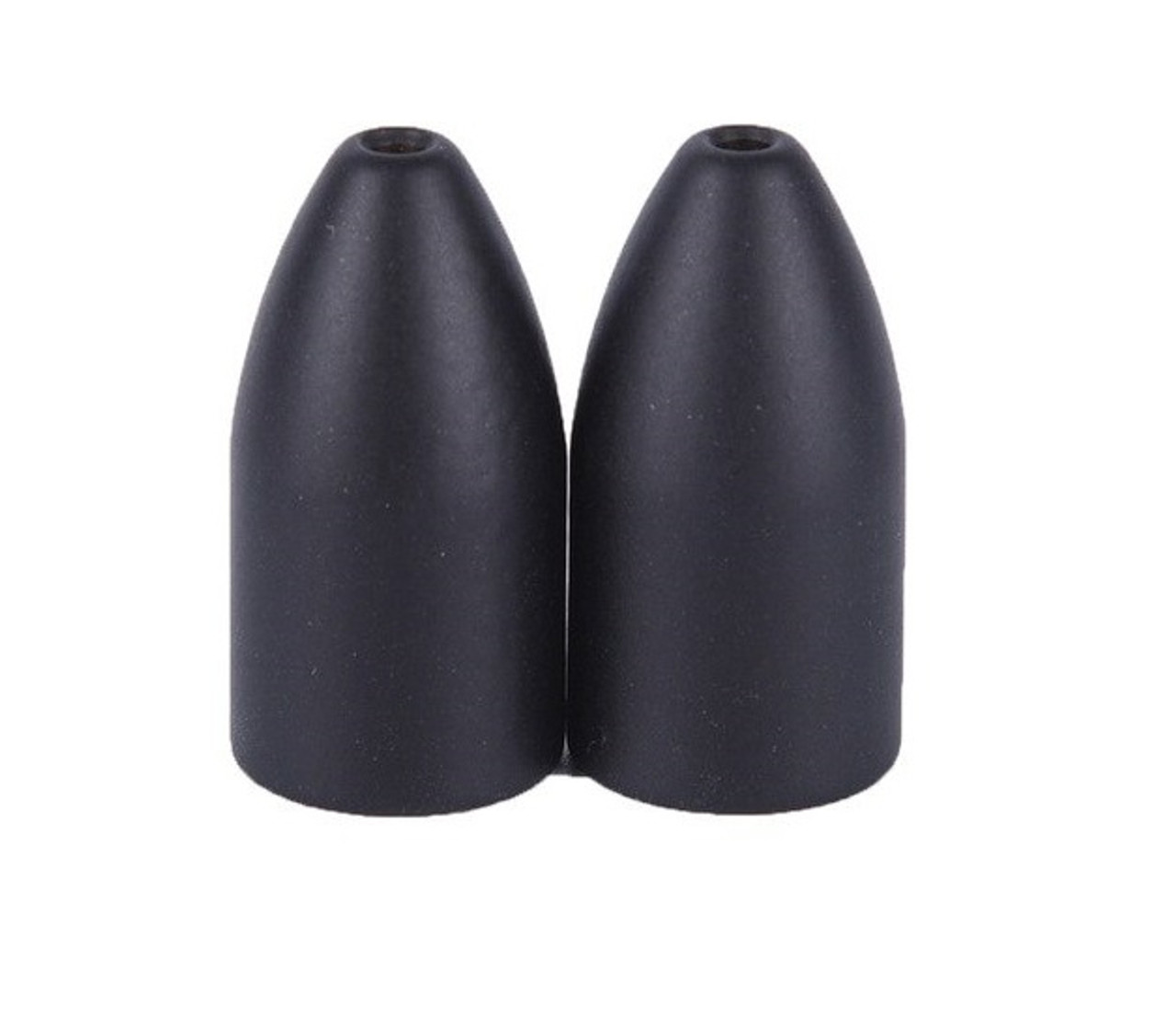 Freedom Tackle Tungsten Bullet Weight, 3/4 Oz, Black 2 Pk