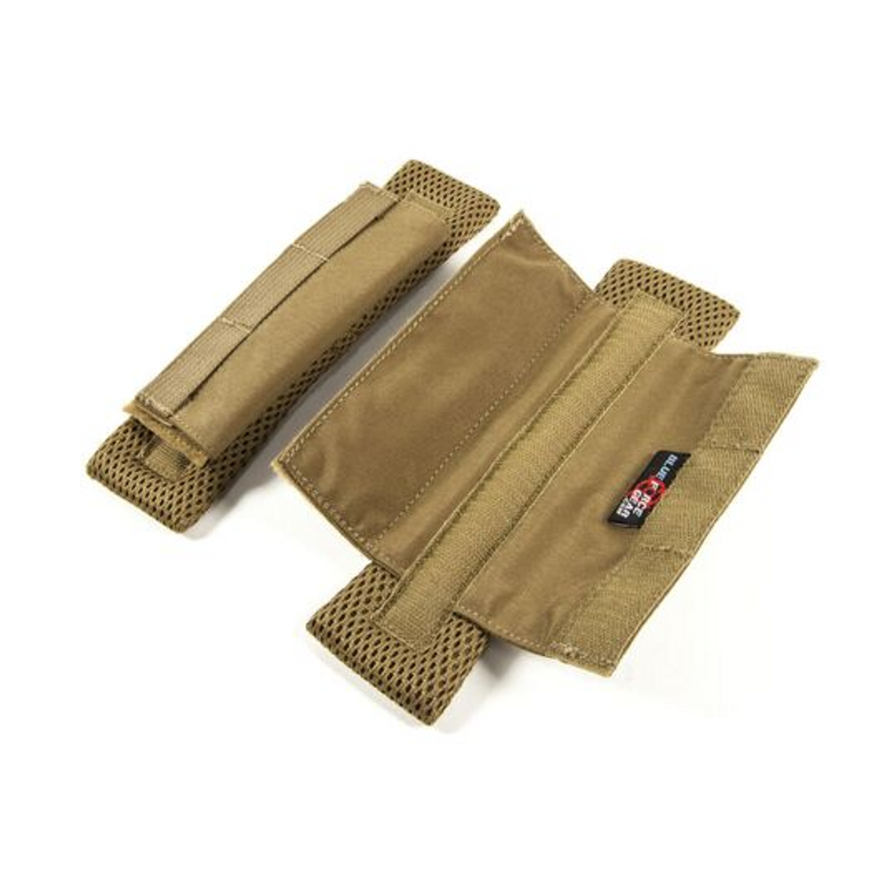 BFG LMAC Enhanced Shoulder Pad Wraps, Coyote Brown - SFRC