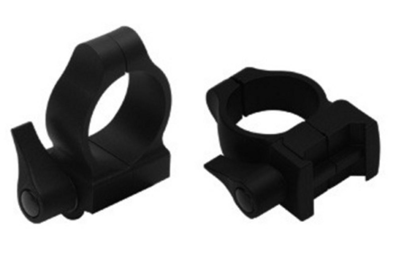 Dura Sight Z-2 Alloy QD Scope Rings, High, Black