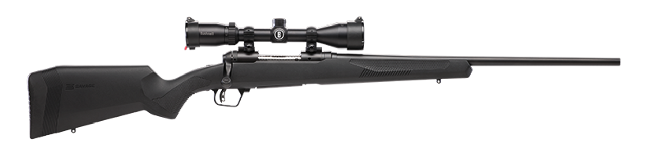 Savage 110 Engage Hunter XP Bolt Action Rifle, 450 Bush., 22" Bbl, Muzzle Break, Matte Black, Syn. Stk, 3-9x40 Scope, 3+1 Rnd