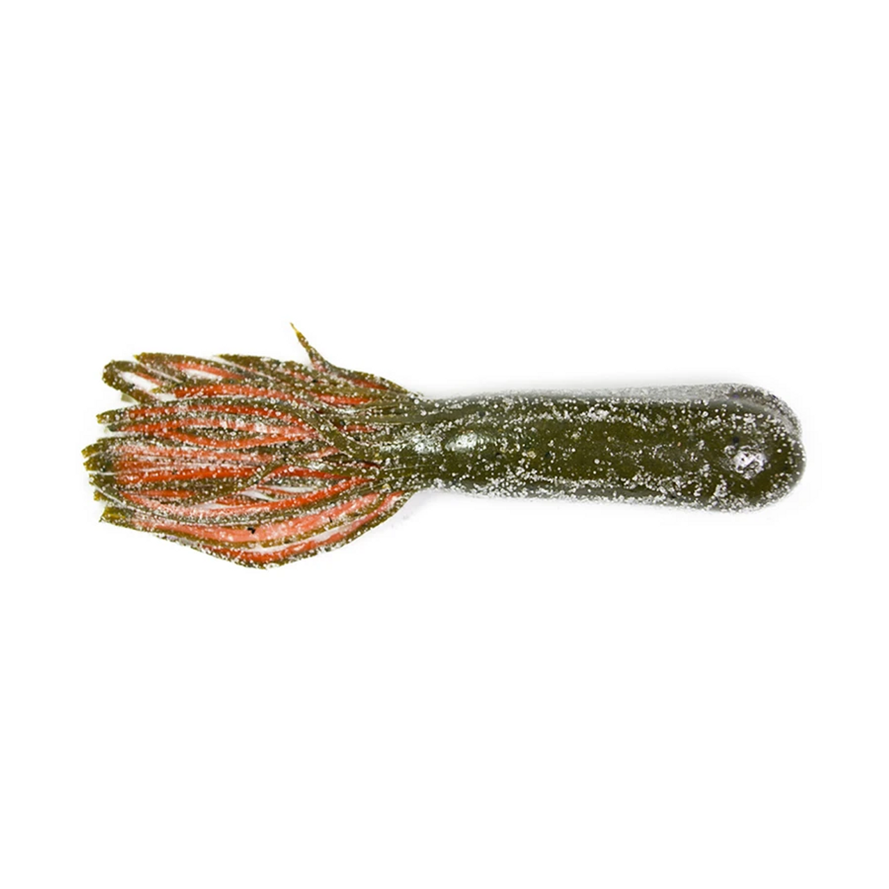 Lunkerhunt Spicy Revealer Tubes, 4.25", Crawfish, 6 Pk