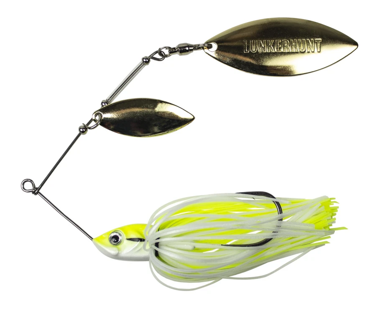 Lunkerhunt Impact Ignite Spinnerbait, 1/2 Oz, Electric