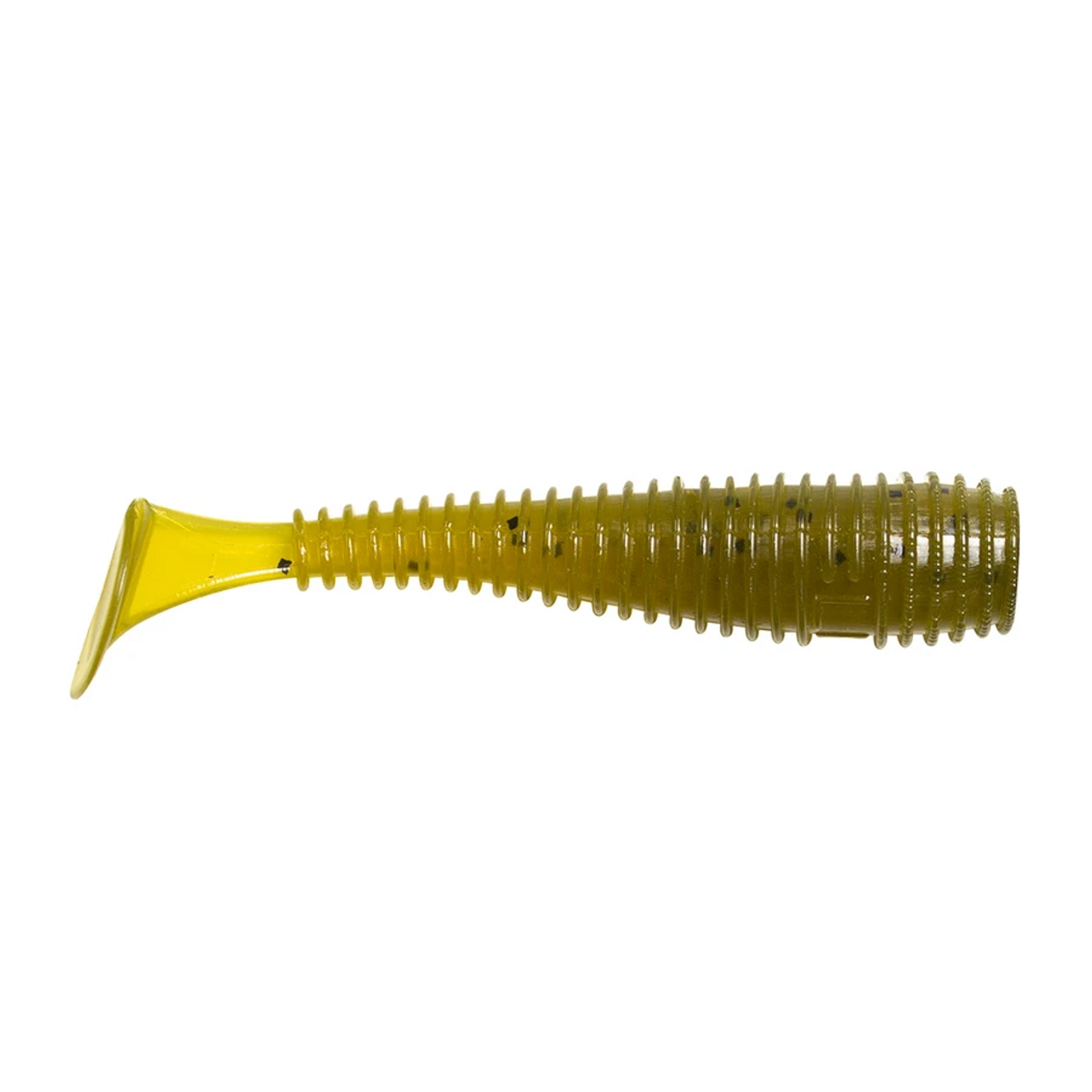 Lunkerhunt Finesse Swimbait 3" Green Pumpkin, 8 Pk