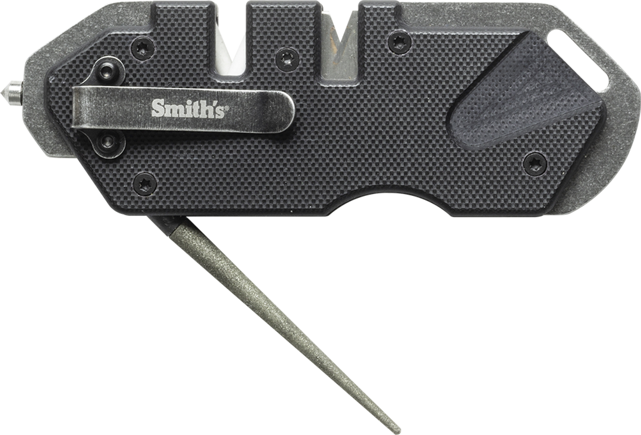 Smith's PP1- Tactical Knife Sharpener, Black