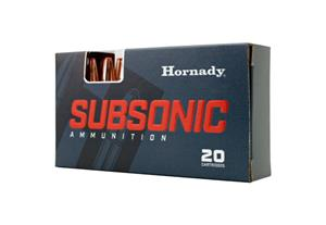 Hornady Sub-X Subsonic, 45-70 GOVT, 410 Gr, 20 Rnds