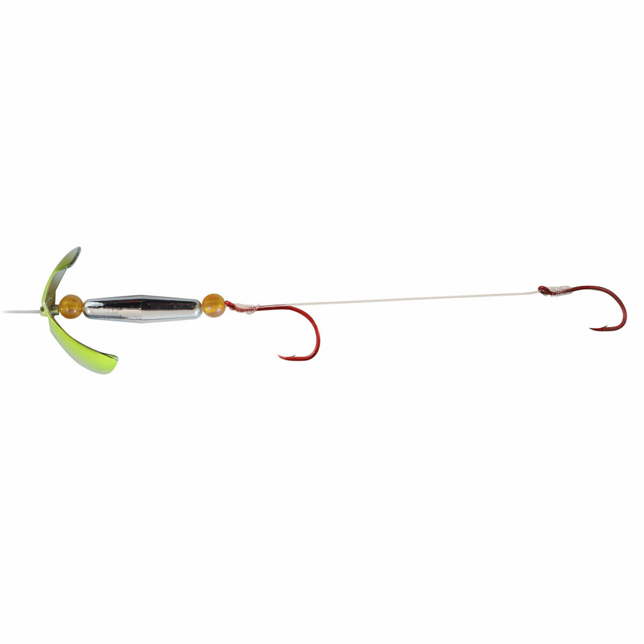 Northland Butterfly Blade Float'n Harness, #2 Blade, Clown - THE FISHING  SOURCE