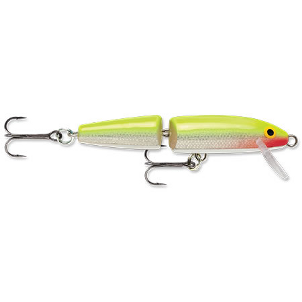 Rapala Jointed Minnow, 3 1/2, 1/4 oz, Silver Fluorescent
