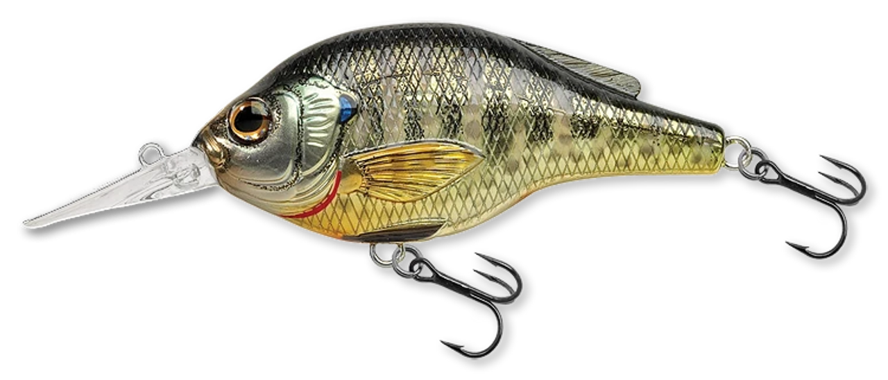 Live Target Shallow Dive Sunfish Crankbait, 2 1/4", 1/2 Oz, Bluegill Gloss