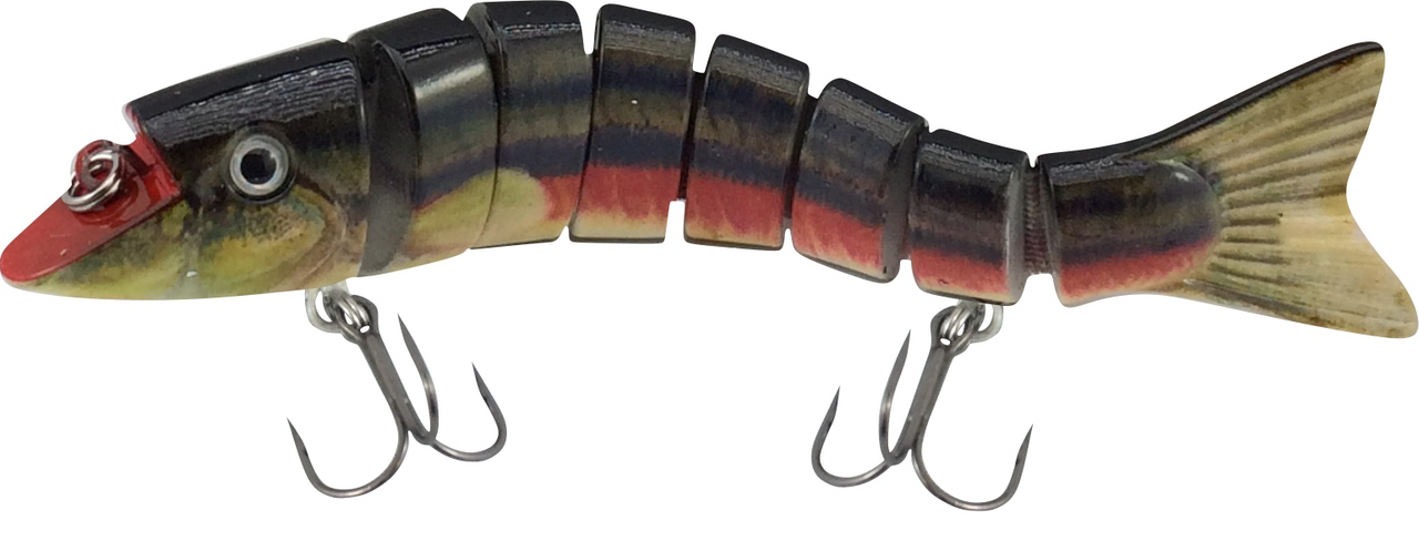 Lucky Bug Zombie Maxx Eight-Jointed Plug 5" Bloody Dace