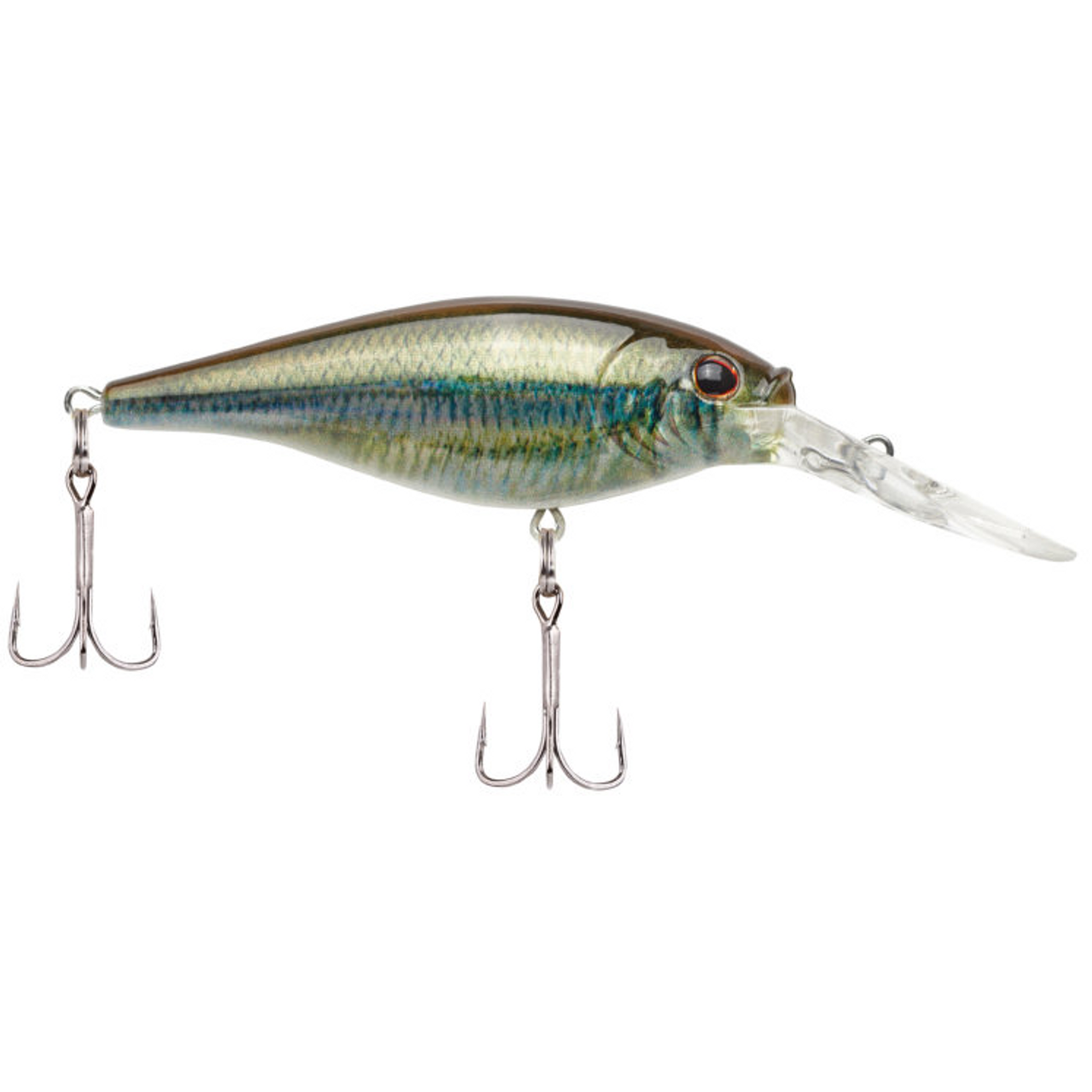 Berkley Flicker Shad Jointed 7-9',  Emerald Shiner