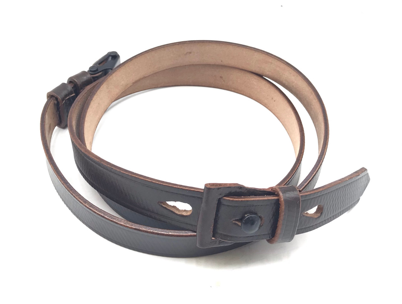 Mauser 98k Brown Leather Sling Assembly.