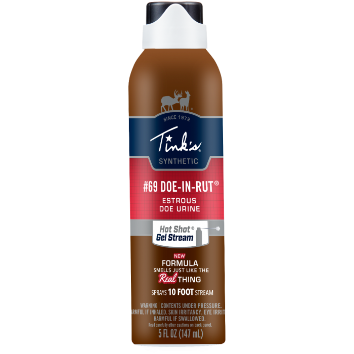 Tink's #69 Doe-In-Rut Hot Shot Gel Stream Synthetic Urine, 5 Oz