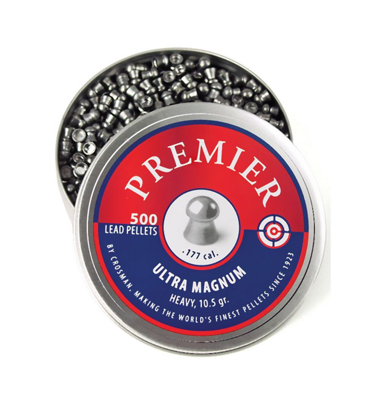 Crosman Premier .177Domed Field Target Pellets, 10.5 gr,  500 Count