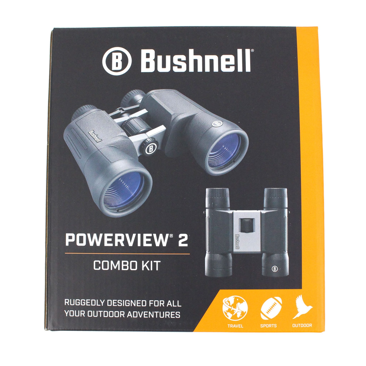 Bushnell Powerview 2 Binocular Combo Kit