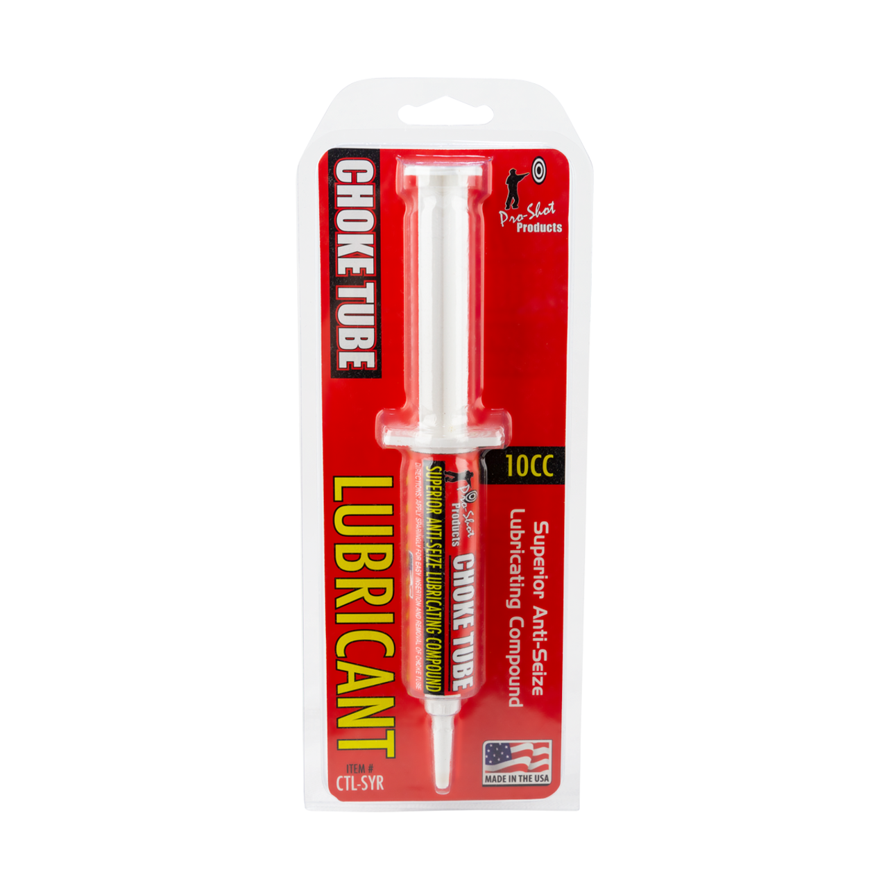Pro-Shot 10cc Syringe Chock Tube Lube