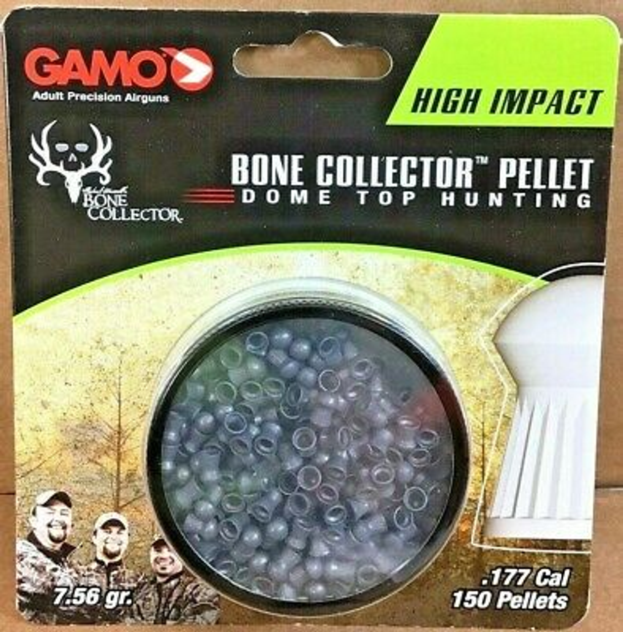 Gamo Bone Collector .177 Cal Pellets, 150 Ct