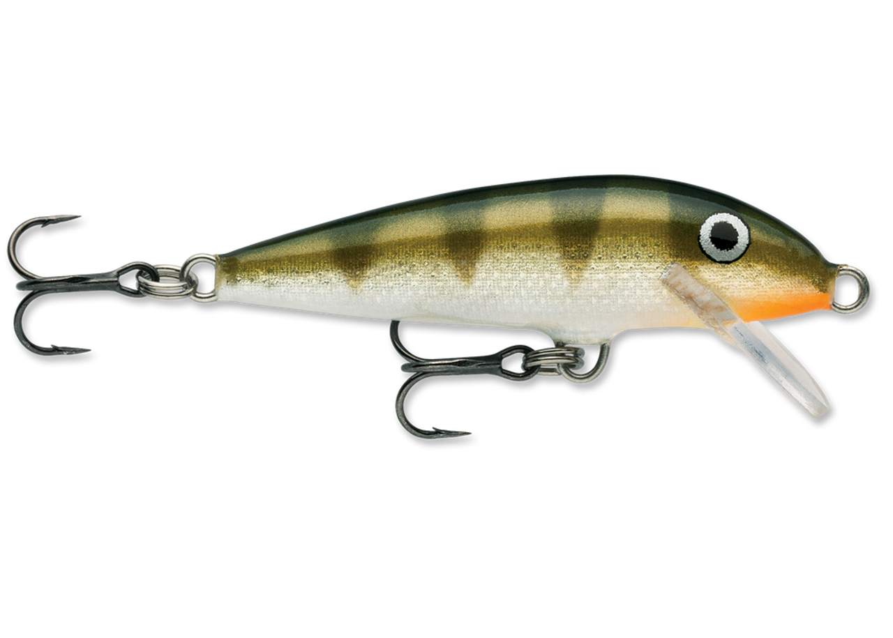 Rapala Original Floating Lure, 2", 1/16 oz, Yellow Perch